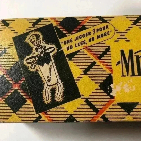 Vintage 50s  Barware jigger in original box - Picture 1 of 5